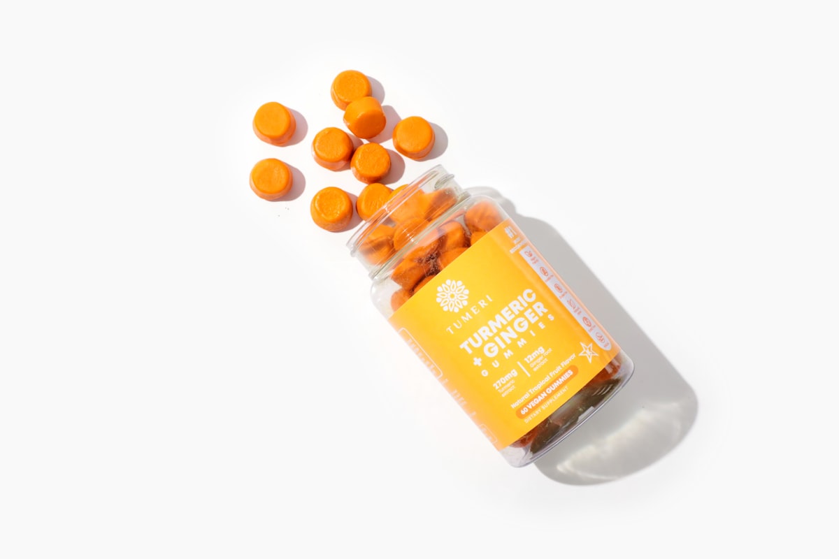 Ginger root extract supplement